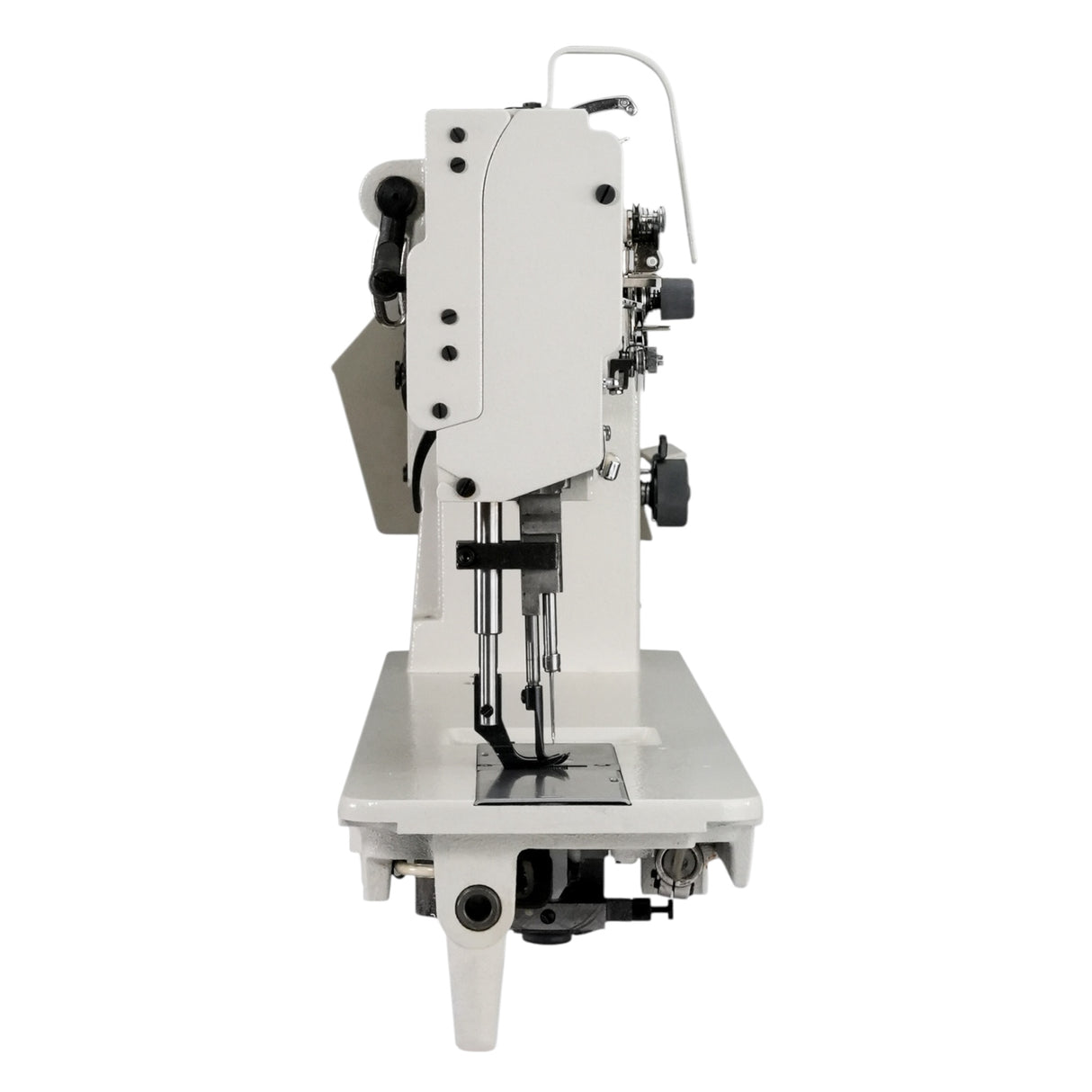 Máquina de coser SPEEDWAY SW-4400-L18 de brazo largo de una sola aguja, resistente, con avance unísono, ensamblada con servomotor, mesa y soporte