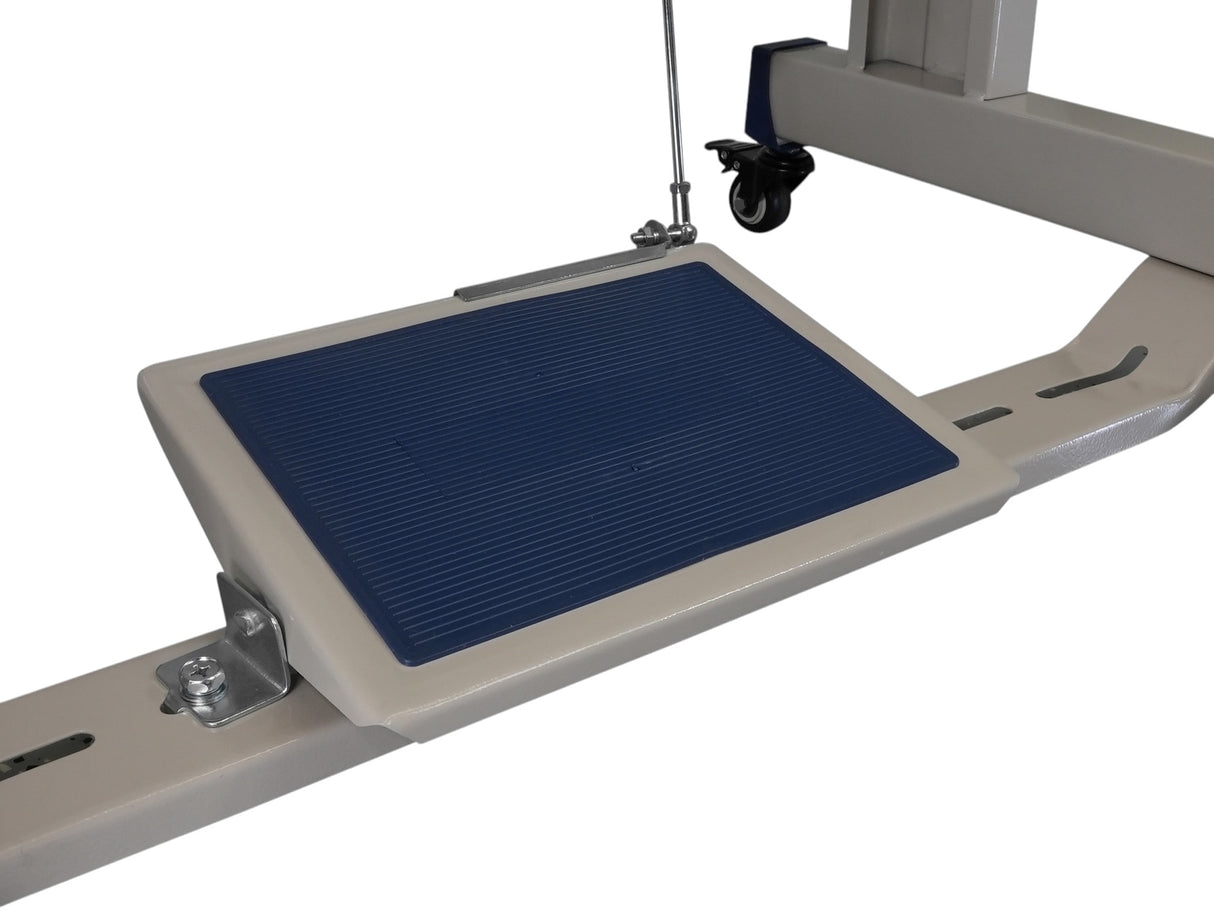 SPEEDWAY SW-4400N Máquina de coser con pie para caminar, alimentación al unísono, resistente, de una sola aguja, ensamblada con servomotor, mesa y soporte incluidos