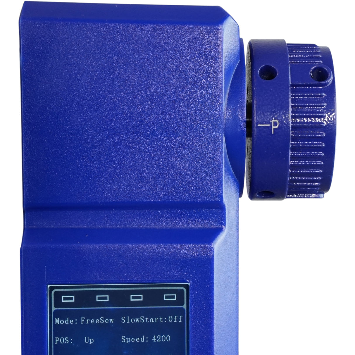 Máquina de coser industrial SPEEDWAY SW 662-01/CB UTE con brazo cilíndrico de 3 agujas y puntada de cobertura, con todas las funciones, ensamblada con mesa y soporte incluidos, con ruedas.