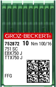 Groz-Beckert 751 SC Industrial Sewing Machine Needle — Pack of 10 - Image 4 of 4