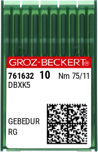 Groz-Beckert DBXK5 GEBEDUR Industrial Sewing Machine Needle — Pack of 10 - Image 2 of 3
