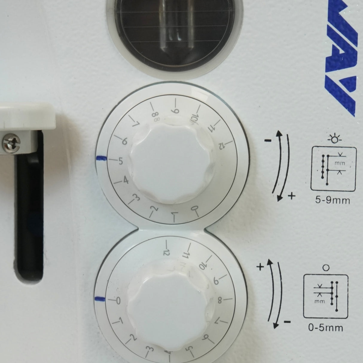 SPEEDWAY® DECO 2780 Double Needle Post Bed Decorative Stitch Heavy Duty Unison Feed Walking Foot Sewing Machine Assembled with Table and Stand Included