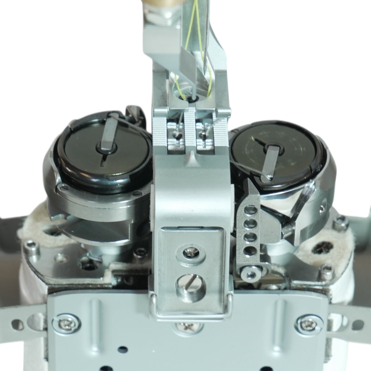 SPEEDWAY® DECO 2780 Double Needle Post Bed Decorative Stitch Heavy Duty Unison Feed Walking Foot Sewing Machine Assembled with Table and Stand Included