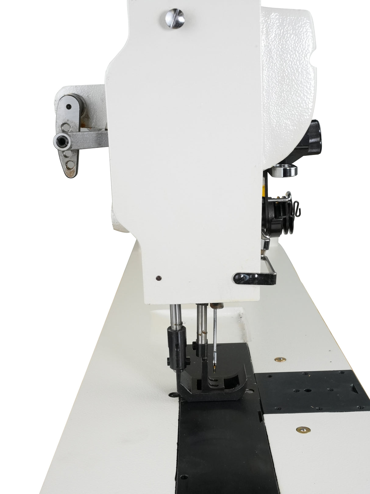 SPEEDWAY SW-28BL-20 2-Needle 20" Long Arm Extra Heavy Duty Walking Foot Compound Feed Industrial Sewing Machine with Japanese Hook & 900W Servo Motor for Sails, Tarps, Leather & Upholstery - Complete Setup, Table & Stand Included