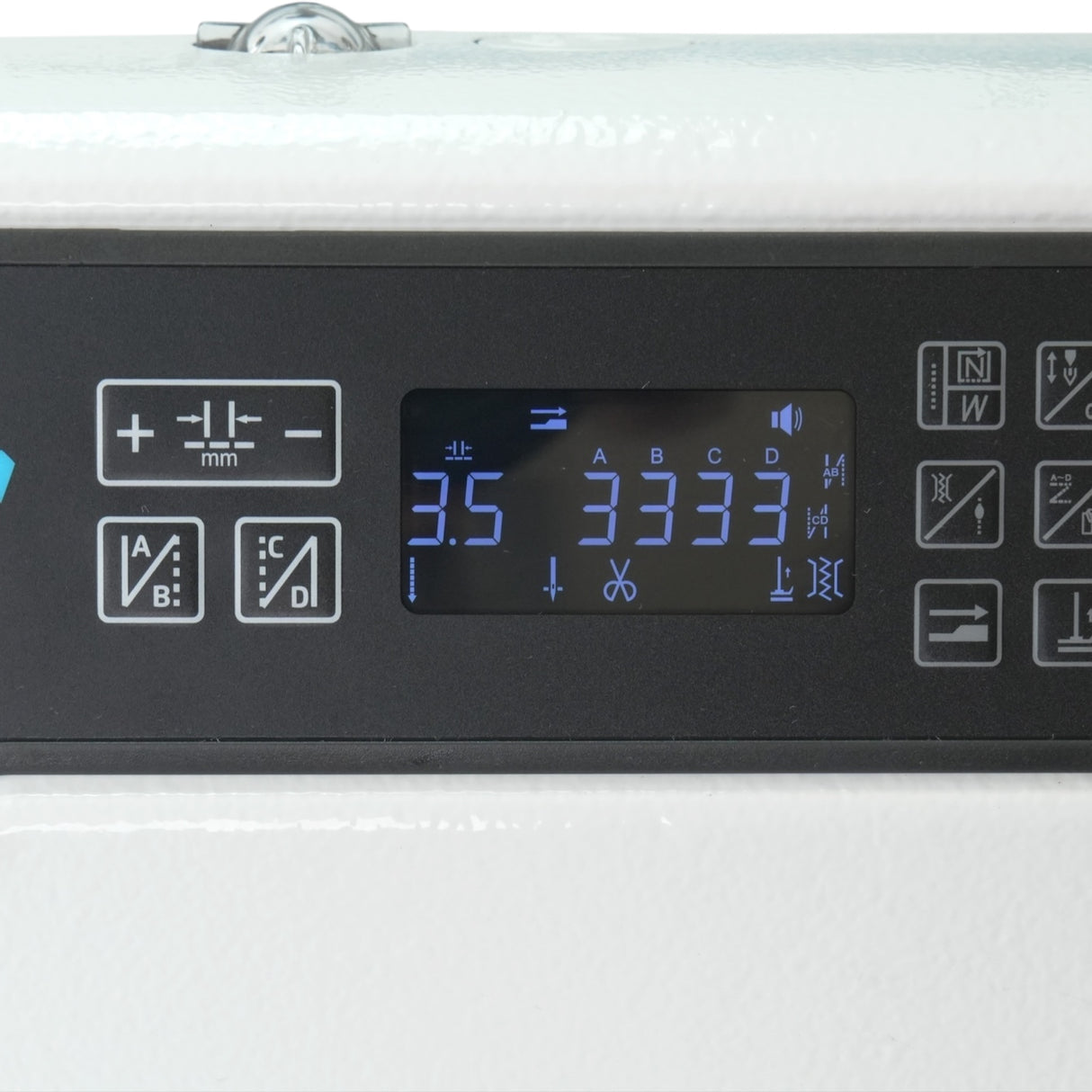 JACK A5E-B (A.M.H 2) sewing machine on a white background