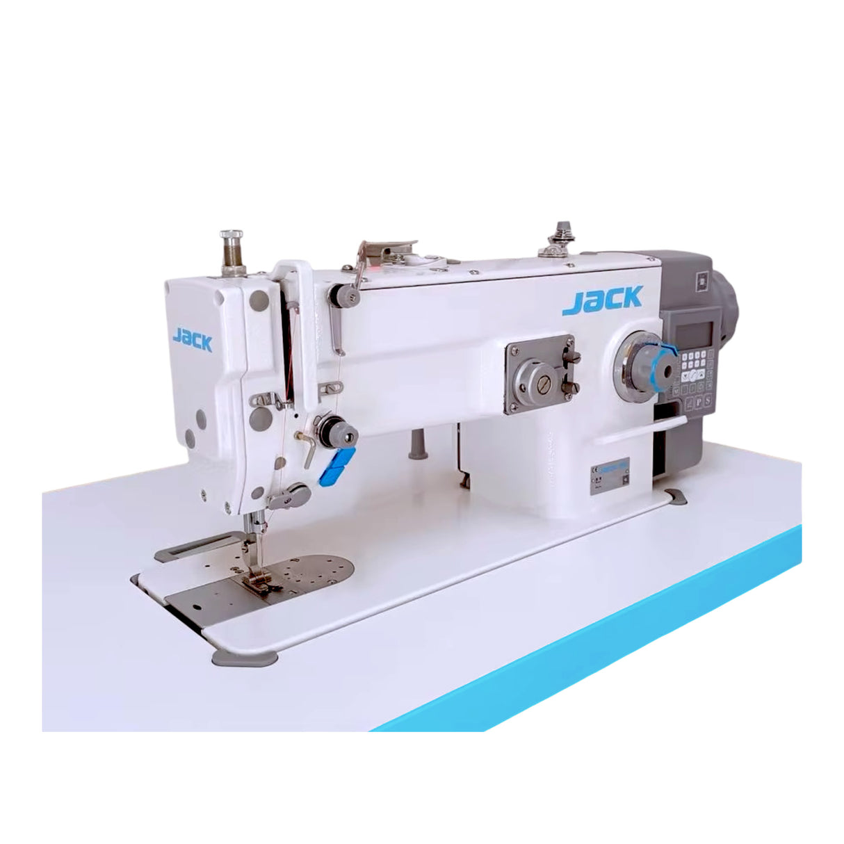 JACK JK-1530D-CQ Direct Drive. Sewing machine on a white background