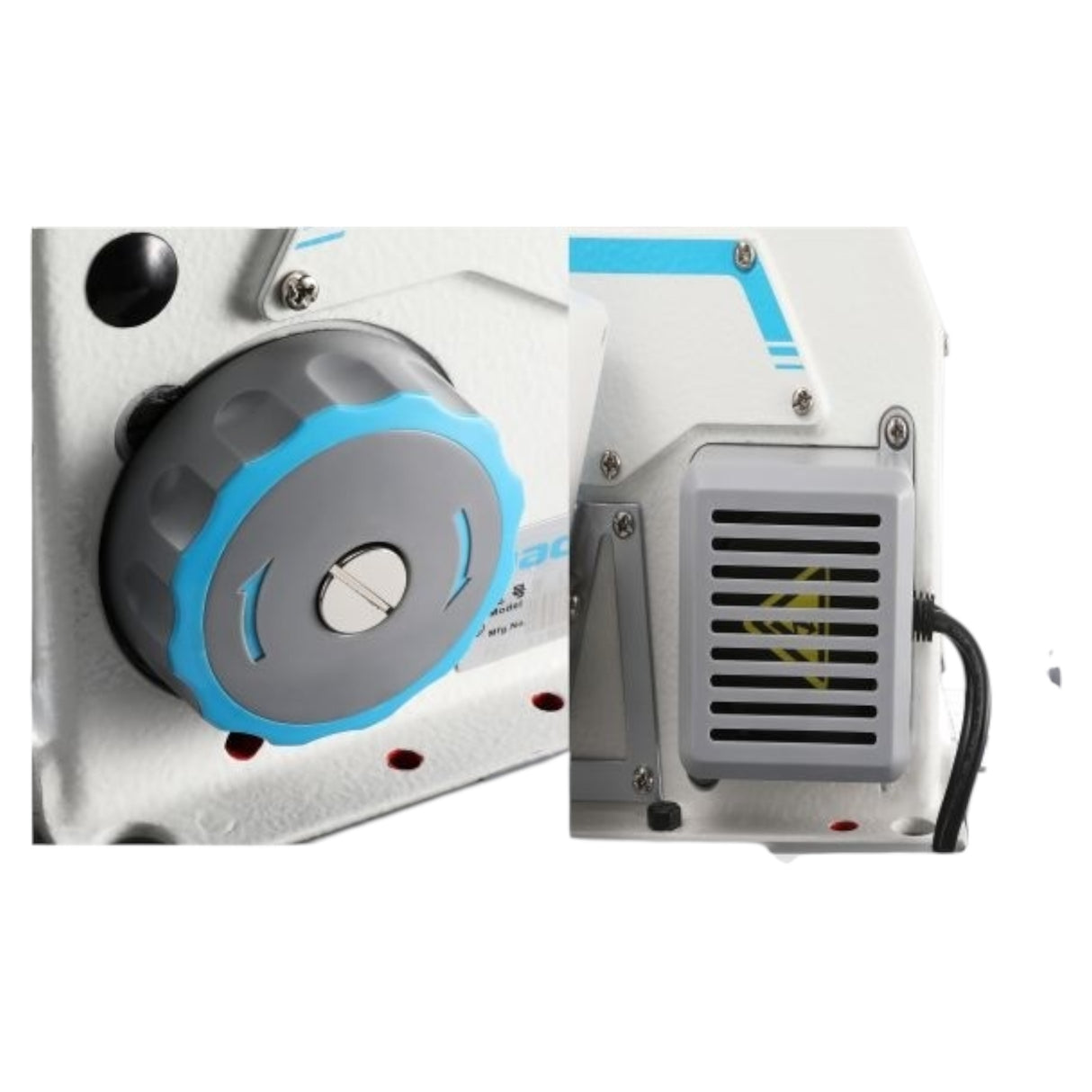 JACK JK-T373GR-Z Button Sew with Automatic Button Feeding Machine With Integrated Motor Assembled with Table and Stand Included