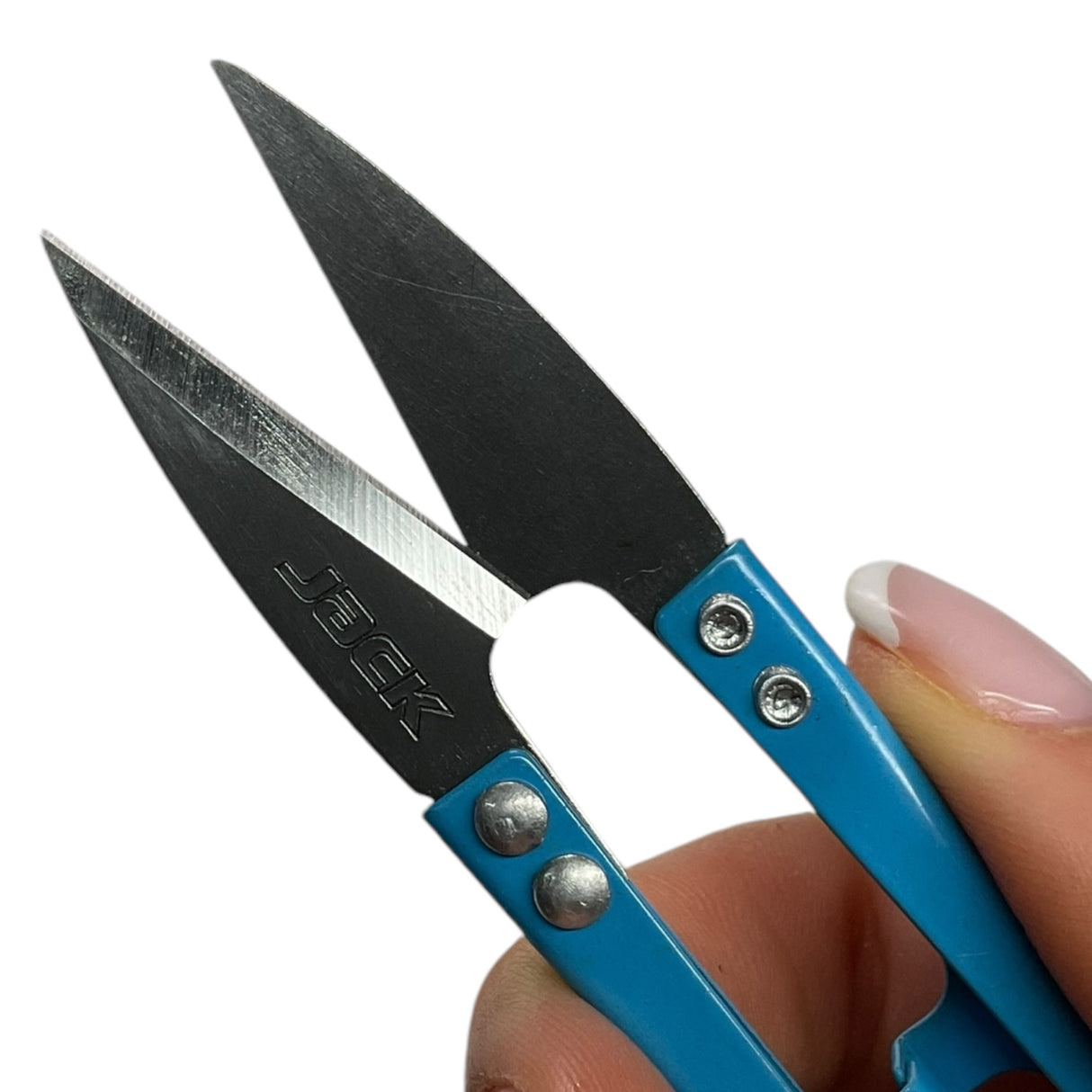 JACK PACK OF 12 Thread Nippers, Metal U Shape Scissor