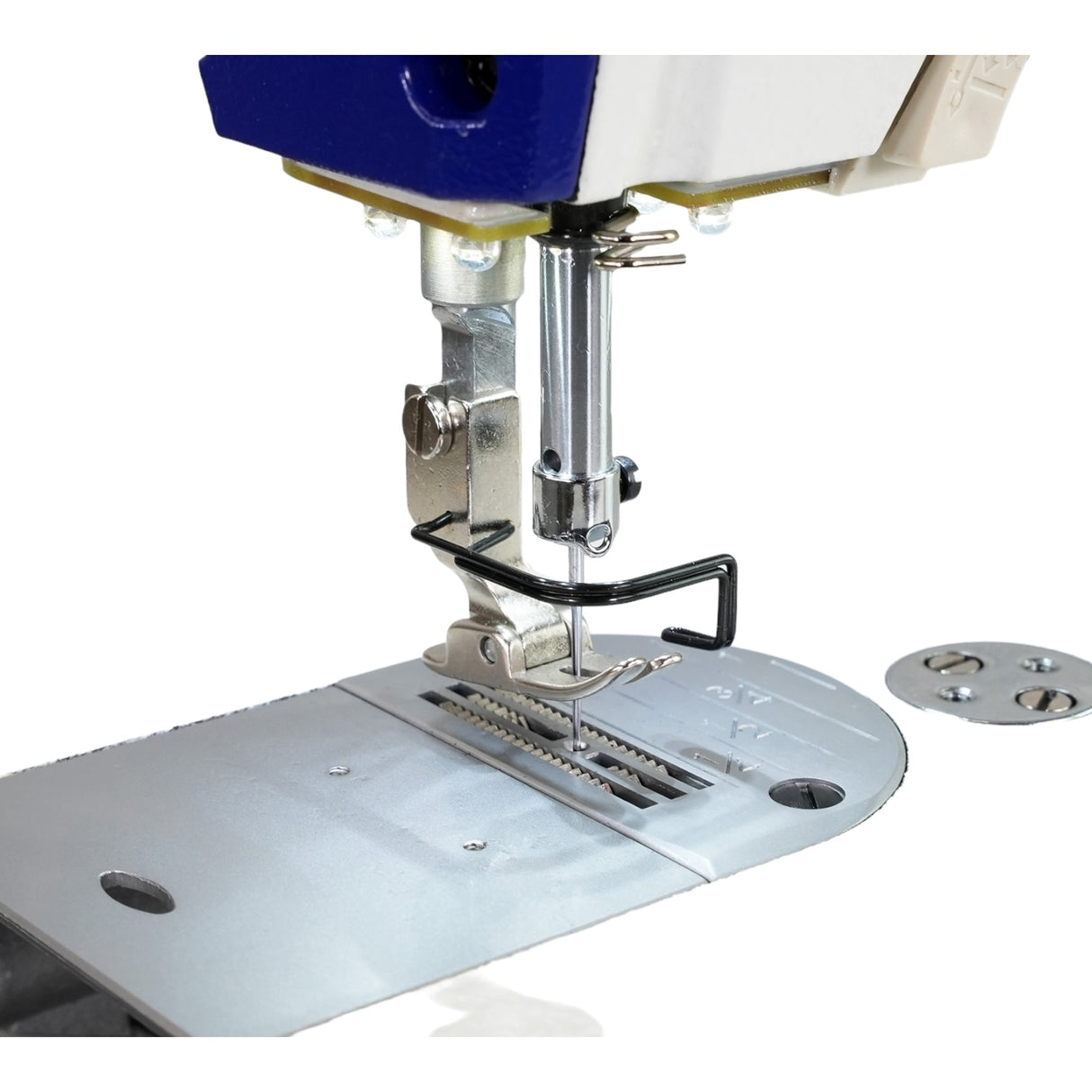 SPEEDWAY® SW 8700 D Single Needle Direct Drive Lockstitch Industrial Sewing Machine with Servo Motor, Table and Stand Included With Wheels