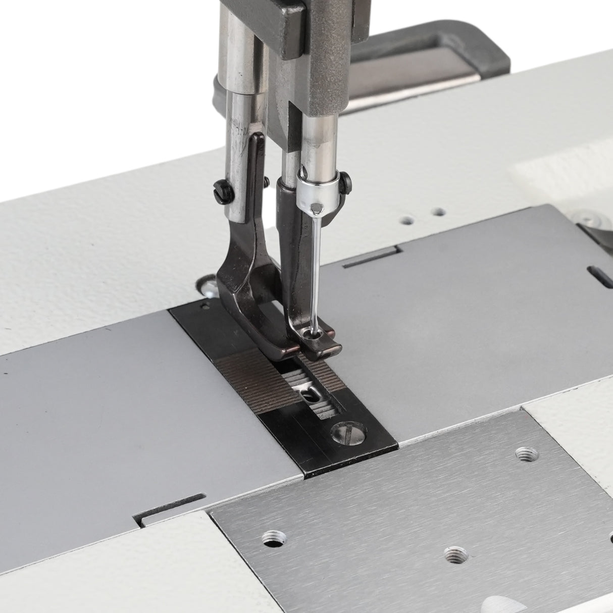 SPEEDWAY SW-4400-L30 Single Needle 30" Long Arm Heavy Duty Unison Feed Walking Foot Sewing Machine Assembled with Servo Motor, Table and Stand