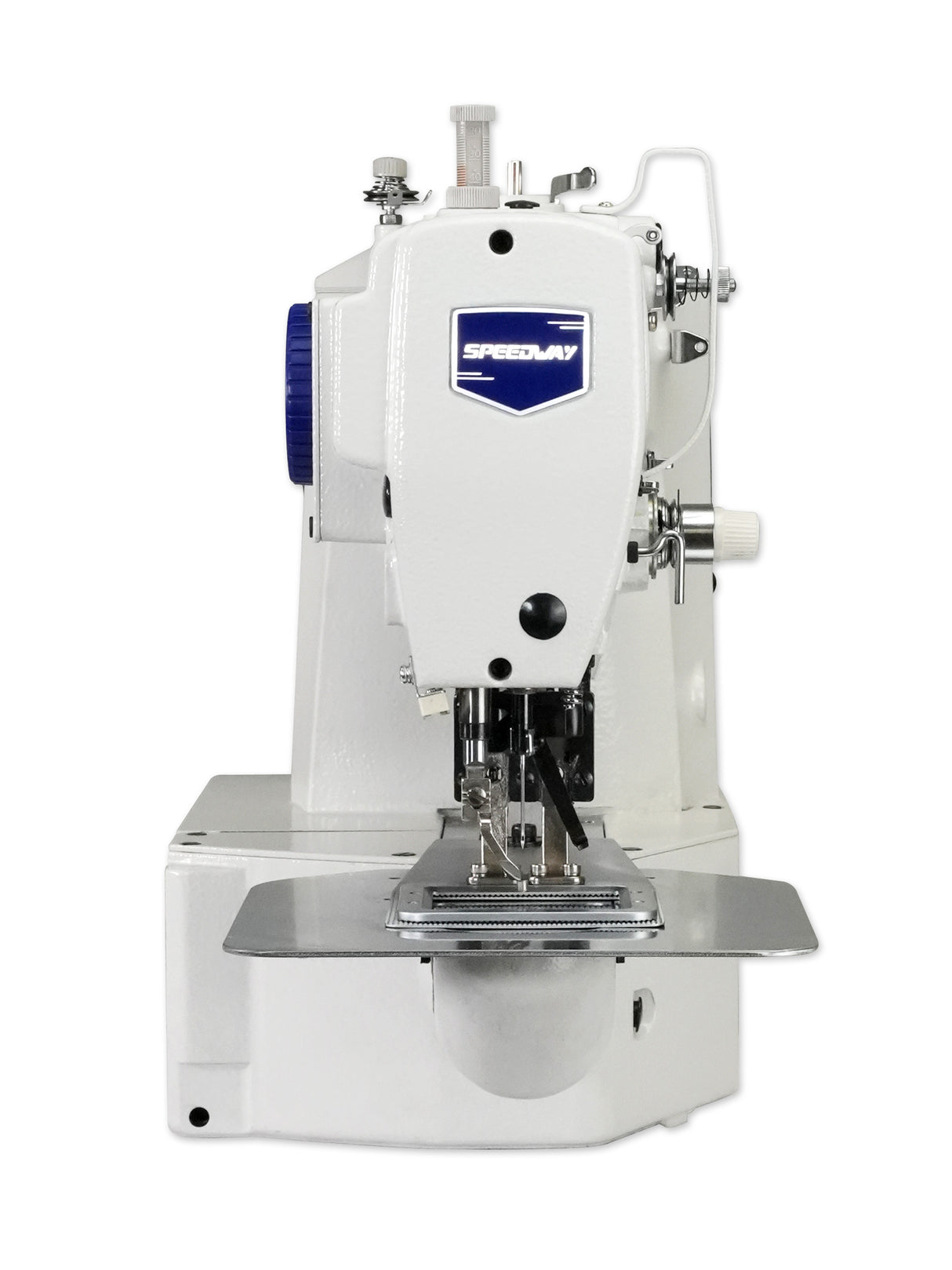 Máquina de coser electrónica de transmisión directa SPEEDWAY SW 1906GH, completamente ensamblada, con mesa y soporte incluidos