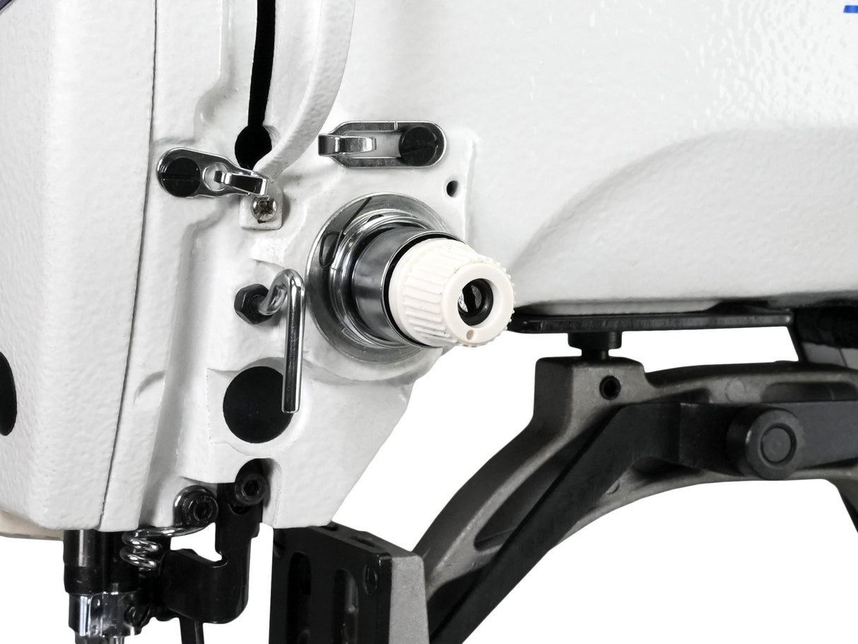 Máquina de coser electrónica de transmisión directa SPEEDWAY SW 1906GH, completamente ensamblada, con mesa y soporte incluidos