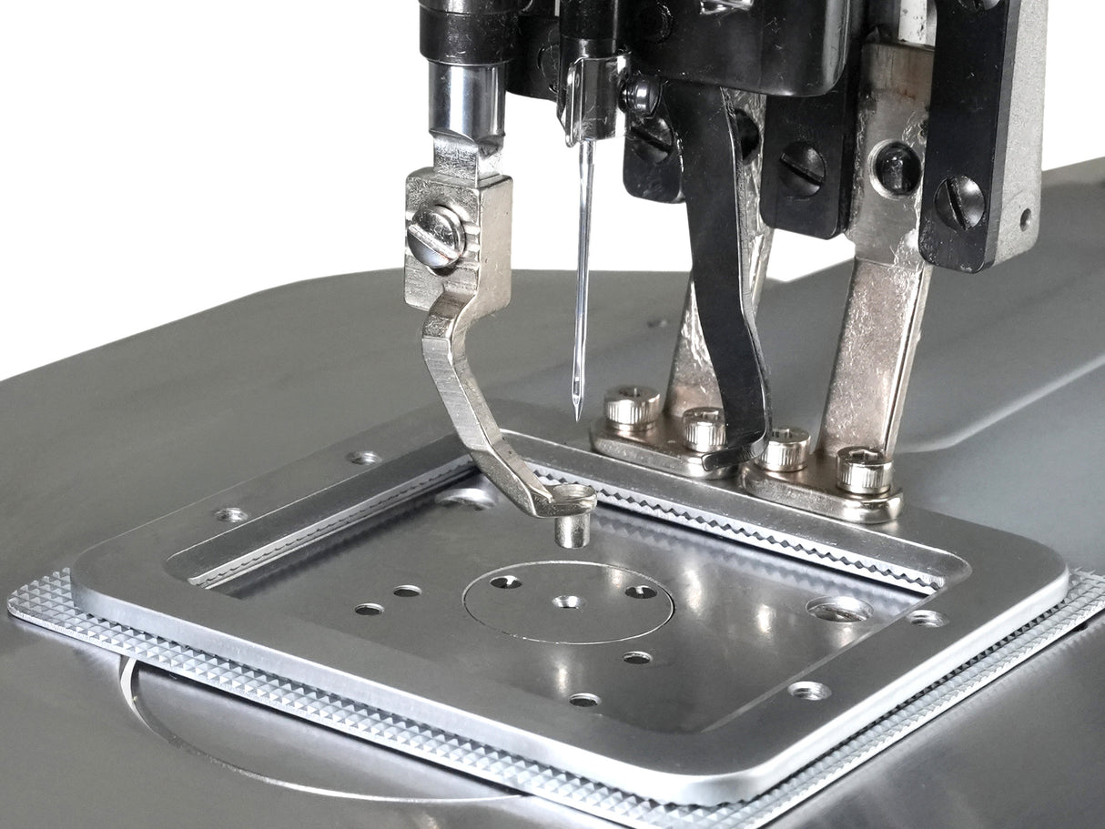 Máquina de coser electrónica de transmisión directa SPEEDWAY SW 1906GH, completamente ensamblada, con mesa y soporte incluidos