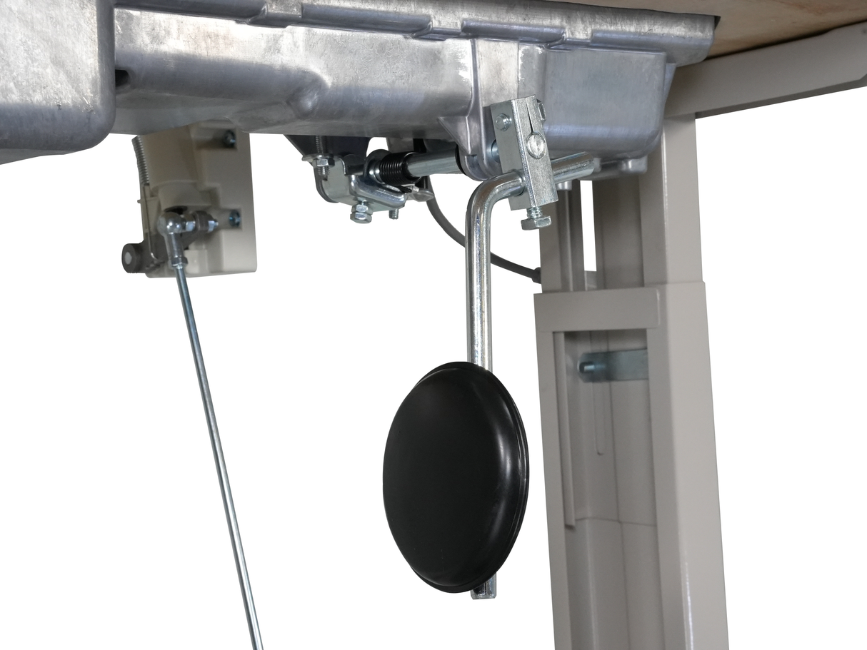 SPEEDWAY® SW 8700 D Single Needle Direct Drive Lockstitch Industrial Sewing Machine with Servo Motor, Table and Stand Included With Wheels