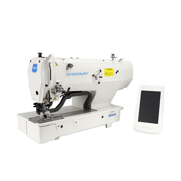 SPEEDWAY SW5780AS Mechanical Digital Buttonhole Sewing Machine Assembled with Table and Stand Included