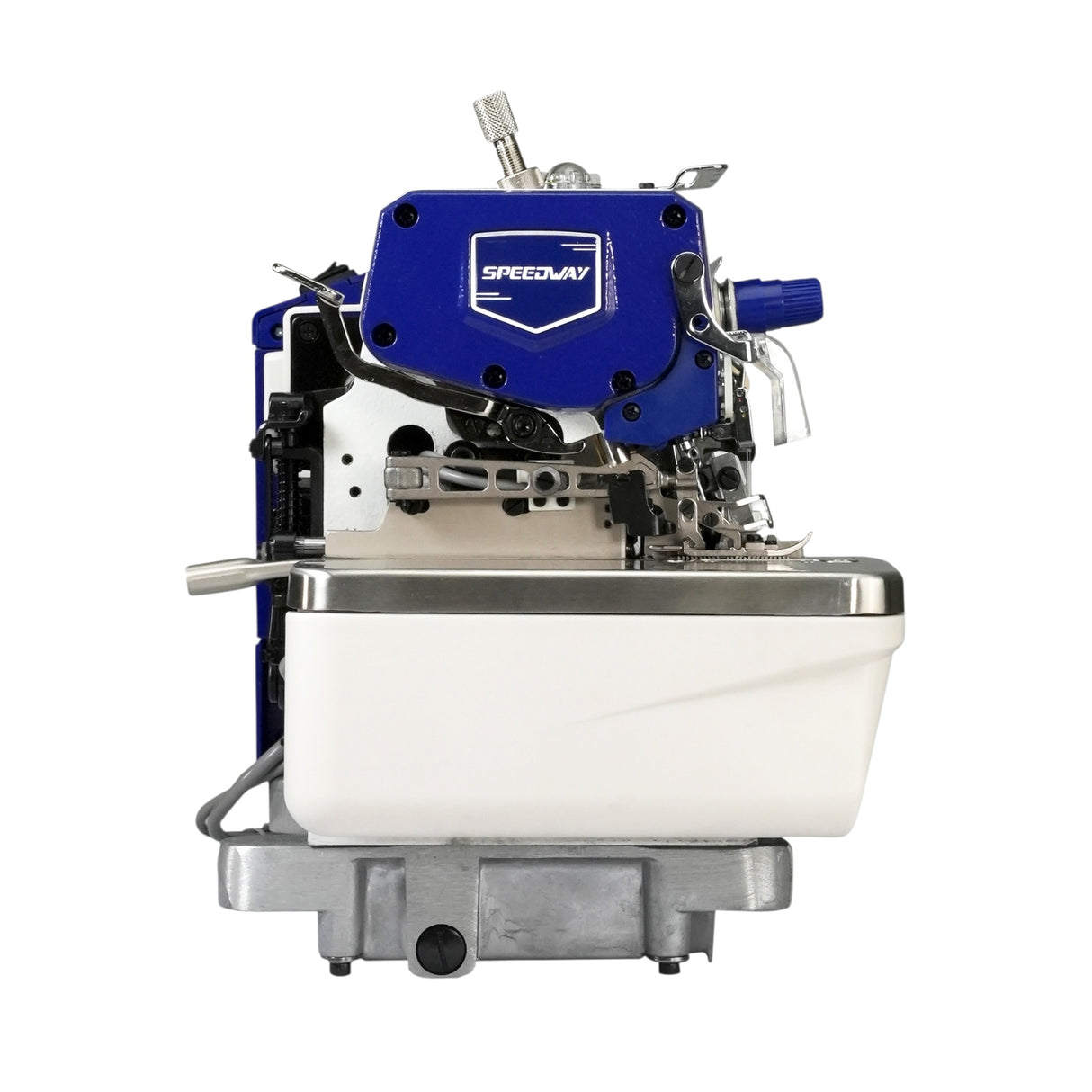 SPEEDWAY SW7-4D  4 Thread Smart Overlock Machine with Smart Automatic Material Adjustment Assembled with Table and Stand Included