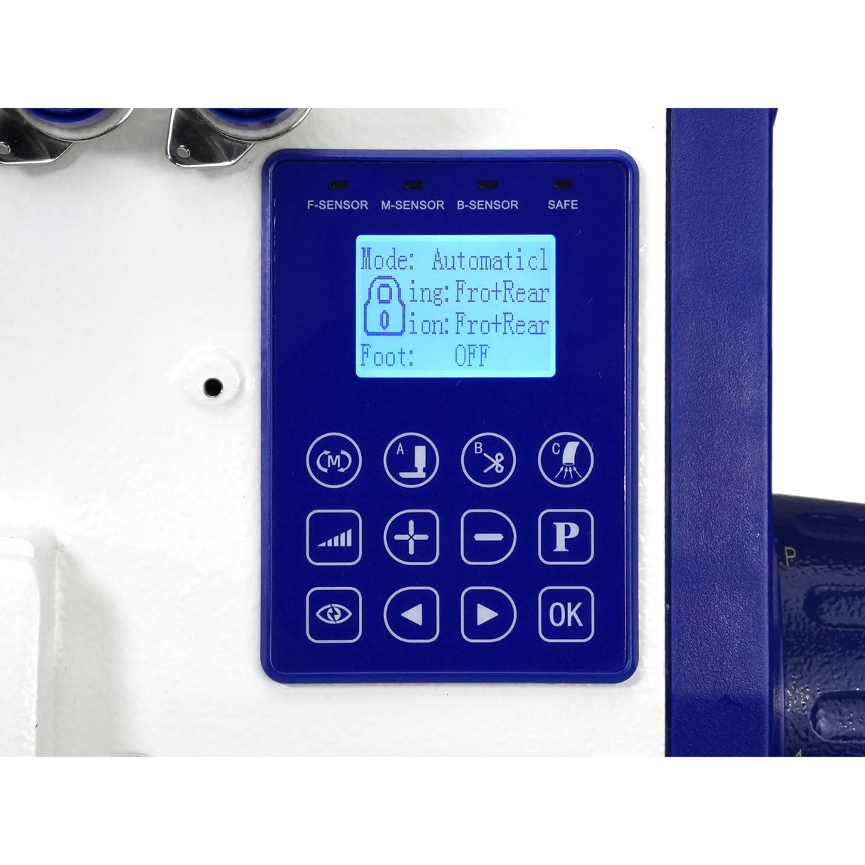 SPEEDWAY SW7-4D  4 Thread Smart Overlock Machine with Smart Automatic Material Adjustment Assembled with Table and Stand Included