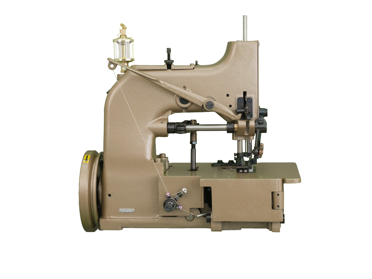SPEEDWAY® SW 81200AC-AF – Single Needle 3-Thread Walking Foot Carpet Overedging Serging Machine with 12mm Seam Width & Inner Turn for Rubber-Backed Rugs & Car Mats – Complete Setup, Table & Stand Included