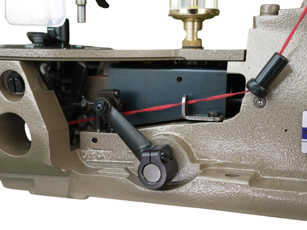 SPEEDWAY® SW 81200AC – Single Needle 3-Thread Heavy Duty Carpet Overedging Serging Machine with 12mm Seam Width & Inner Turn Capability for Rugs, Car Mats & Area Carpets – Complete Setup, Table & Stand Included