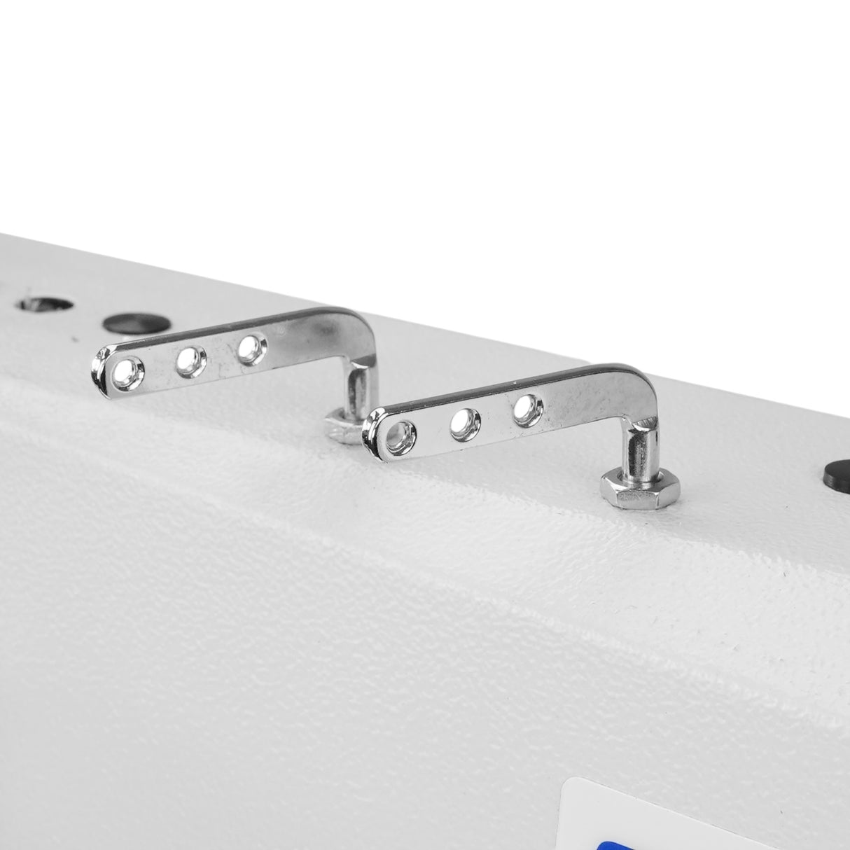 SPEEDWAY SW 872 Double Needle Large Bobbin, Needle Feed Lockstitch Industrial Sewing Machine Assembled with Table and Servo Motor Included