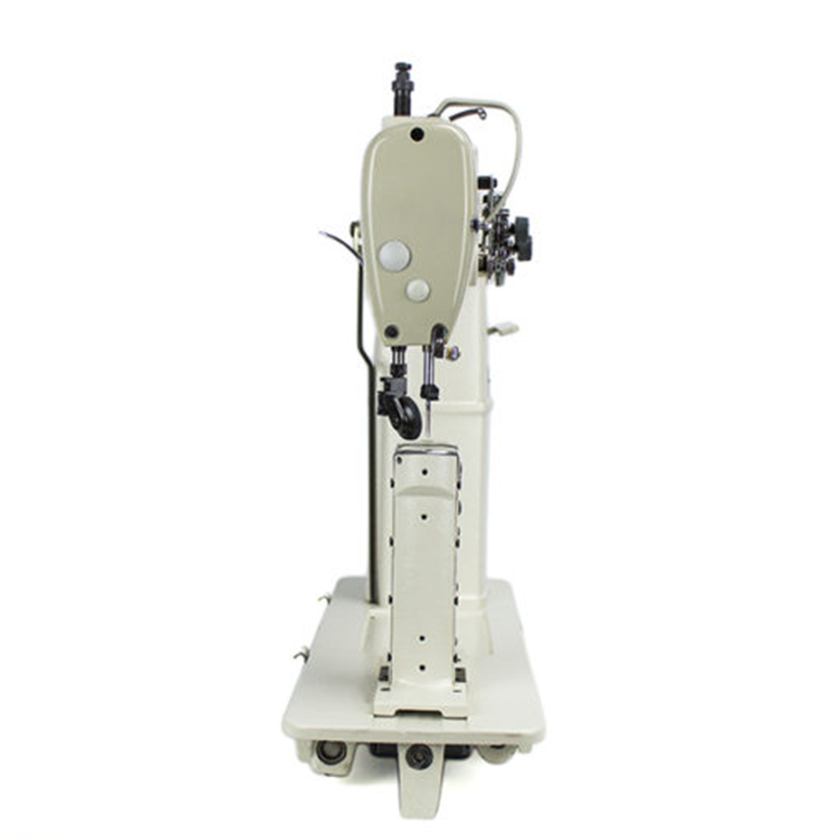 SPEEDWAY SW-820 Double Needle Post-bed Lockstitch Industrial Sewing Machine with Servo Motor, Table and Stand Included