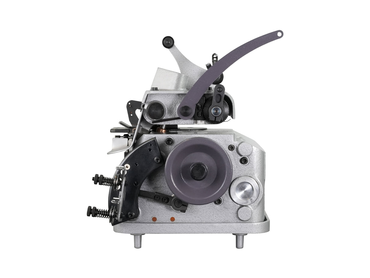 SPEEDWAY SW2502K — Máquina industrial de sobrehilado para alfombras de una aguja y dos hilos, orillado de 12 mm, para alfombras de auto, barco y tapetes — ensamblada lista para usar, mesa y base incluidas