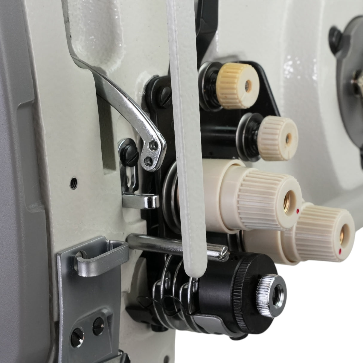 SPEEDWAY SW-1560N/VS/DD Double Needle Gauge Heavy Duty Unison Feed Walking Foot Sewing Machine Assembled with Table and Stand Included