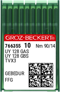 Groz-Beckert UY128 GAS GEBEDUR Industrial Sewing Machine Needle — Pack of 10 - Image 3 of 3