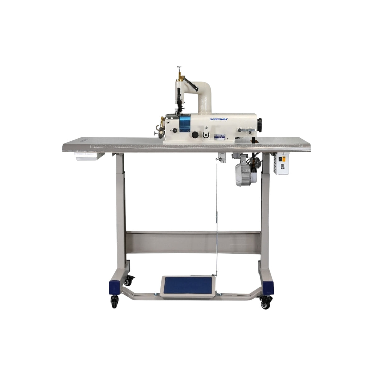 SPEEDWAY SW-XYP-4 Skiver de cuero con servomotor, mesa y soporte incluidos