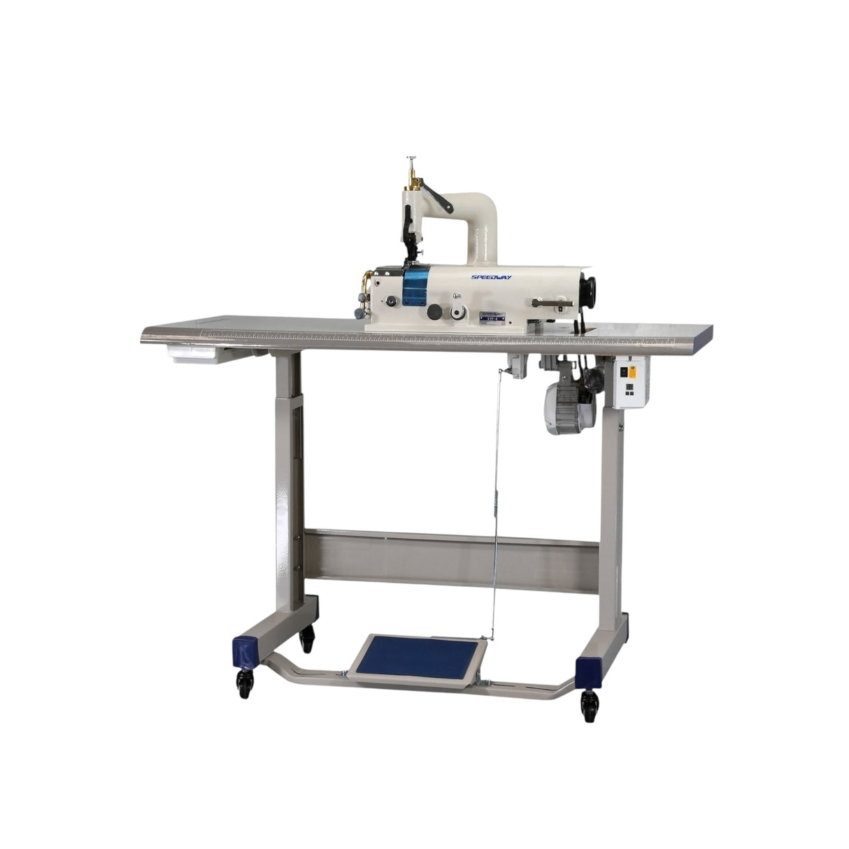 SPEEDWAY SW-XYP-4 Leather Skiver with Servo Motor, Table and Stand Included - Image 4 of 10