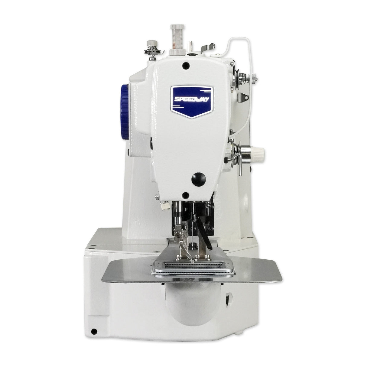 SPEEDWAY® SW-1906GH – Direct Drive Electronic Bartack – Complete Setup, Table & Stand Included