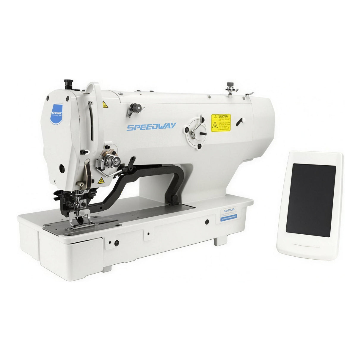 SPEEDWAY® SW5780AS – Mechanical Digital Buttonhole Sewing Machine – Complete Setup, Table & Stand Included