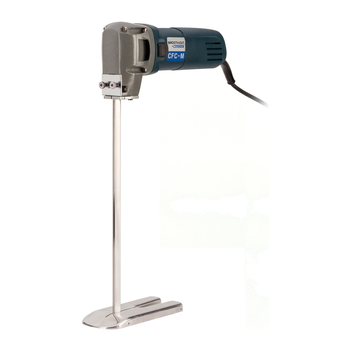 CONSEW CFC Foam Cutting System with Dual Movable Smooth-Cut® Blades for Upholstery, Foam, Rubber & Insulation Production - Complete with Motor, Roller Base & Column (Available in 8" and 12")