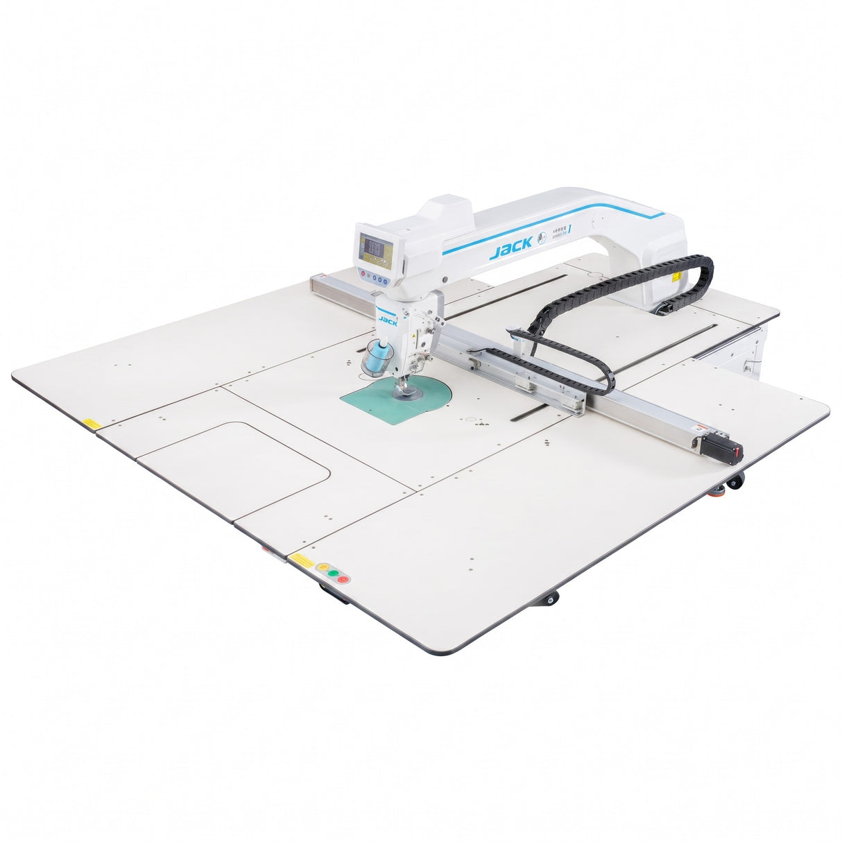 JACK M9-A-SS-F13-X Anti-Thread-Breakage Large Format Pattern & Quilting Machine (1400mm x 950mm) - Complete Industrial CNC Unit, Ships Assembled