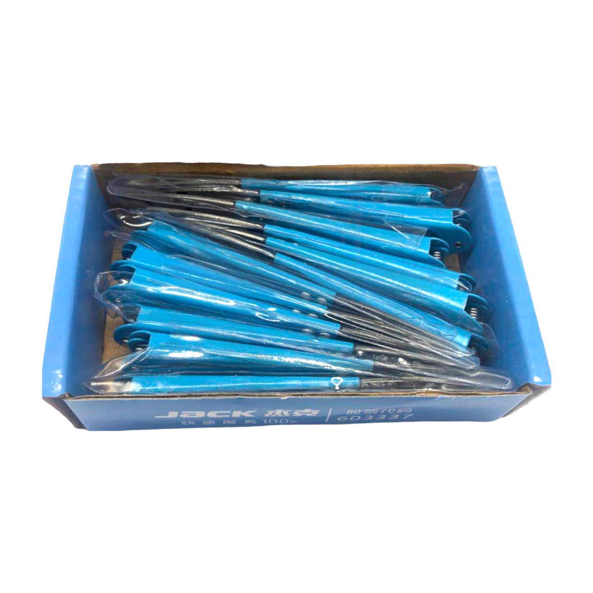 JACK PACK OF 12 Hilo Nippers, Metal U Shape Scissor
