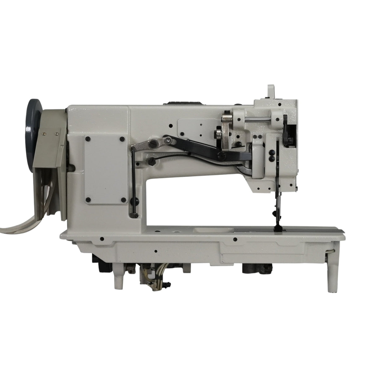 SPEEDWAY® SW-4400N Single Needle Heavy Duty Unison Feed Walking Foot Sewing Machine Assembled with Servo Motor, Table and Stand Included