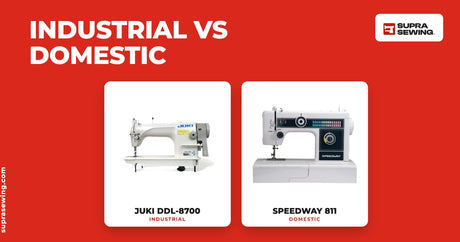 Industrial sewing machines vs domestic machines: Key differences explained