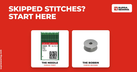 Why is your industrial sewing machine skipping stitches?