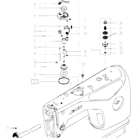 Jack 11422062 Gasket