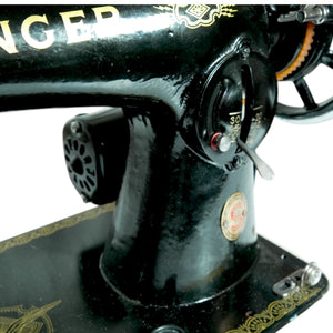 SINGER 15CD Blackhead "Negrita" Sewing Machine With Motor