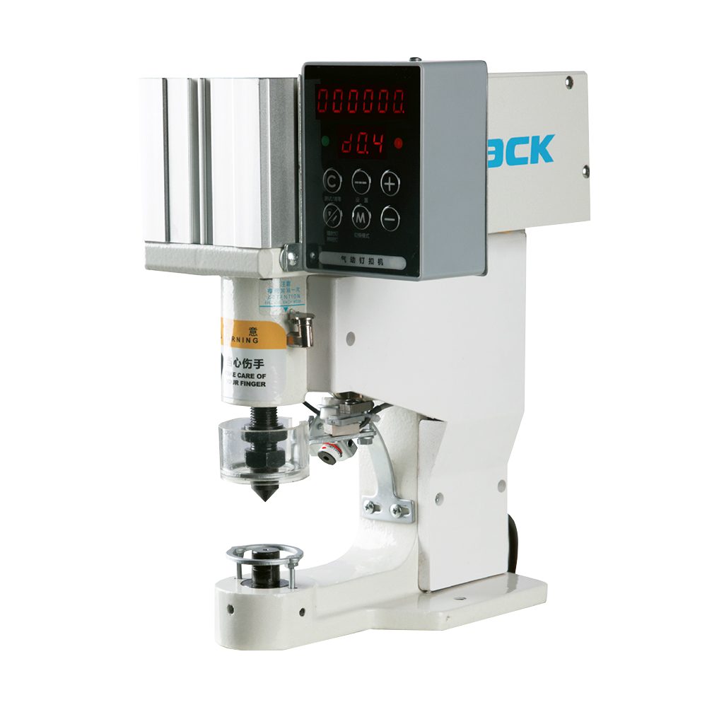 JACK® JK-2808 Pneumatic Snap Button Attaching Machine Complete Set Assembled