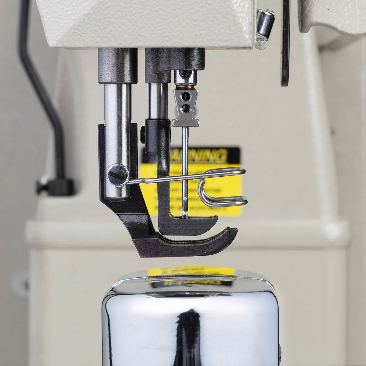 CONSEW 369RB-2 Double Needle Split Needle Bar Post Bed Walking Foot Lockstitch Industrial Sewing Machine (5/16" / 8mm Gauge) - Complete Setup, Table, Stand Included