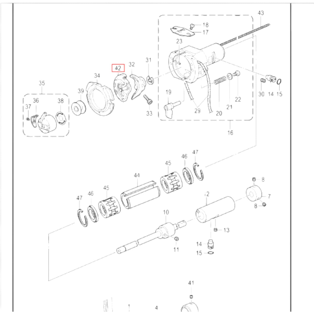 Jack 41718018 Shuttle Hook Assy W/Boxsa8196 - Image 2 of 2