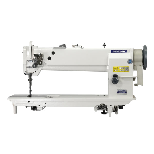SPEEDWAY® SW-4400-L18 – Long Arm Heavy Duty Walking Foot Unison Feed – Complete Setup, Table & Stand Included