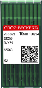 Groz-Beckert 62 X 59 Industrial Sewing Machine Needle — Pack of 10 - Image 3 of 3
