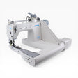 JACK JK-T9270D-12-2PL-Q-(1/4) 2 Needle Feed of the Arm Chainstitch Industrial Sewing Machine Assembled with Servo Motor, Tabl