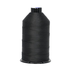 Speedway Bonded Nylon 66 Thread Tex 45 (Size 46) — 250 g Spool — Black bonded nylon 66 2