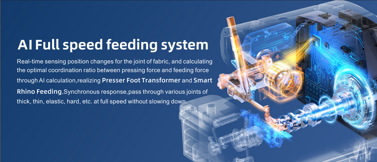 C7-5-M04/435 5 Thread Urus. Sewing machine 
