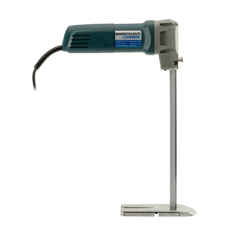 CONSEW CFC Foam Cutting System with Dual Movable Smooth-Cut® Blades for Upholstery, Foam, Rubber & Insulation Production - Complete with Motor, Roller Base & Column (Available in 8" and 12")