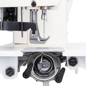 CONSEW CP206RL Portable Single Needle Walking Foot Industrial Sewing Machine with Built-in Motor, Reverse Stitching & Extra Workspace for Upholstery, Leather, Canvas, Sails & Outdoor Gear - Includes Hard Plastic Carrying Case